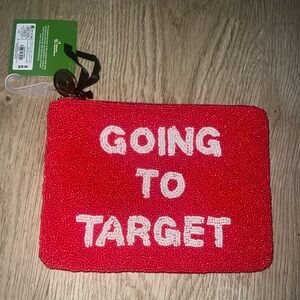 Going to Target Beaded Clutch - kate spade new york x Target Red/White